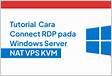 Cara Install OS Windows dan Login RDP Pada KVM VP